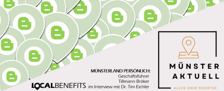 Münsterland Persönlich Interview zwischen Tillmann Bröker und Dr. Tim Eichler von Münster Aktuell