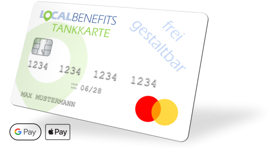 LOCALBENEFITS-Steuerfreier Sachbezug-TANKKARTE